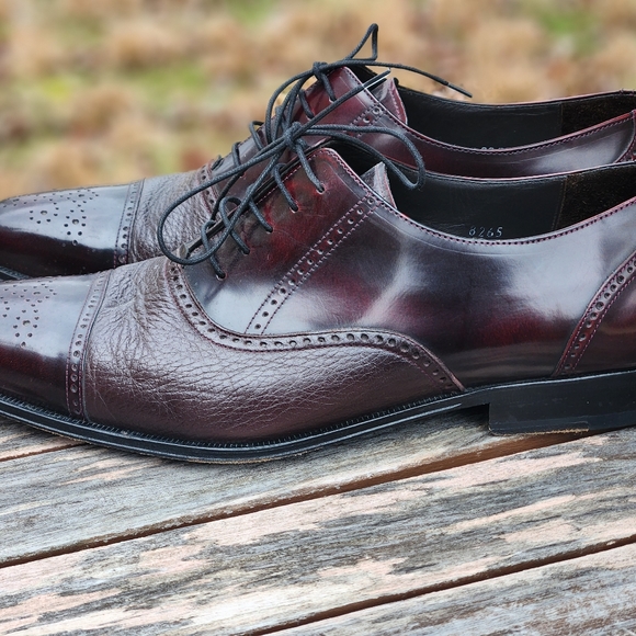 Mezlan Men's Tyson II Oxford Dress Shoe - Classic Leather Sole & Upper